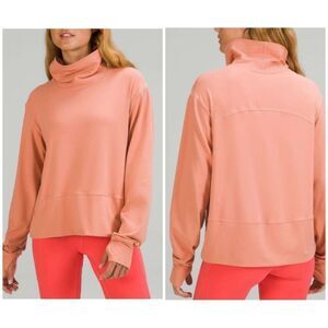 LULULEMON Ready To Rulu Pullover Pink Savannah (Orange) Women’s Size 6